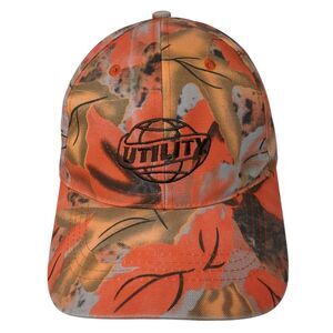 Utility Craftsmen Strapback Hat Camouflage OS Adjustable Embroidered Branding
